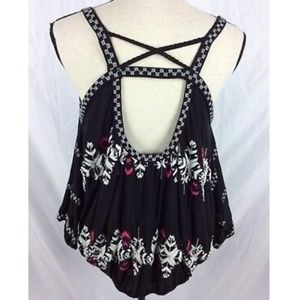 FREE PEOPLE cold shoulder top